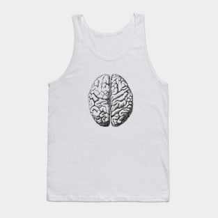 Human brain anatomy Tank Top